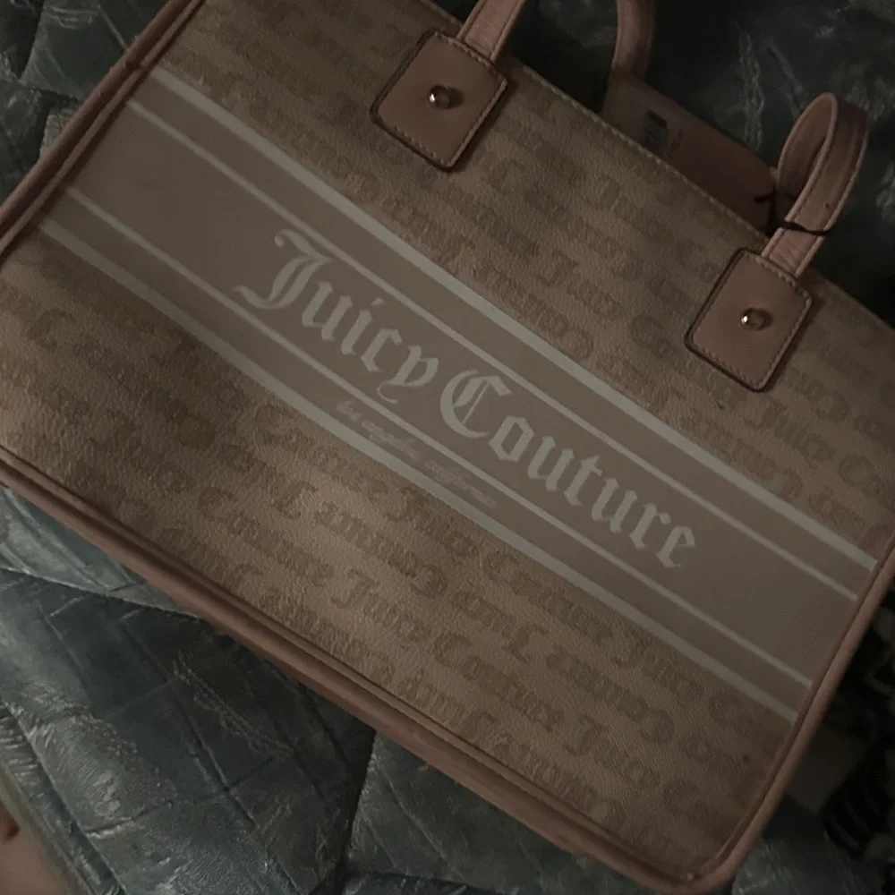 Juicy Couture Beige and pink purse